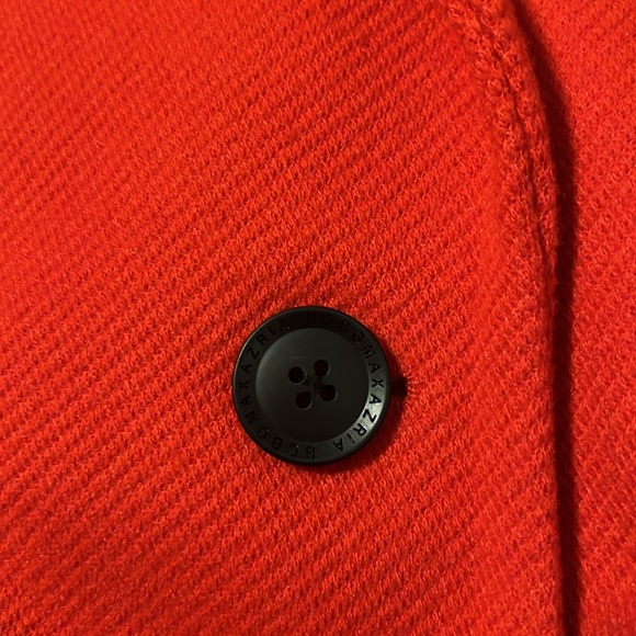 Cherry red BCBGMAXAZRIA coat size large - Picture 11 of 12